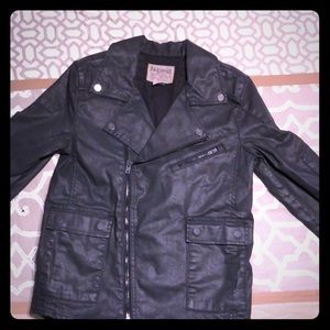 Big Boys Polo Biker Jacket